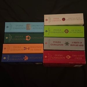 The entire Outlander series by Diana Gabaldon